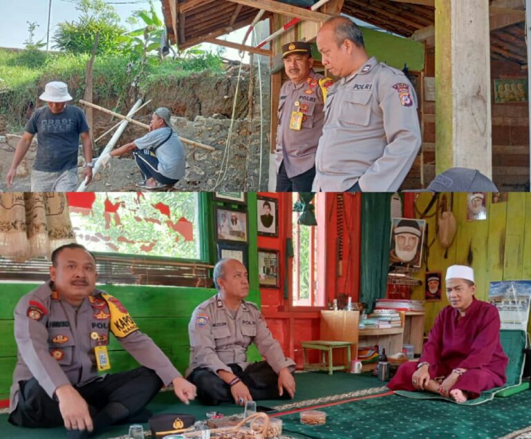 Kapolsek Nanggung Bantu Pembangunan Ponpes Curug Bitung 1