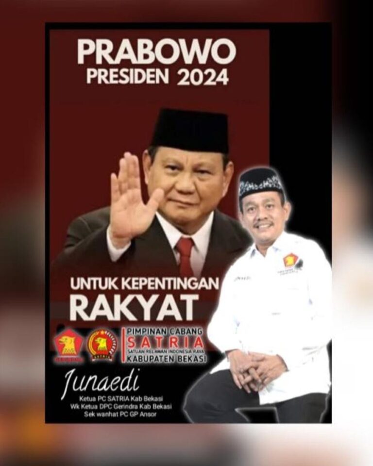 Maju Nyaleg Dapil VI, Junaedi Siap Menangkan Partai Gerindra Kabupaten Bekasi