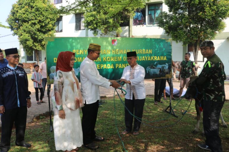 Idul Adha 1444 H, Danrem 052 2