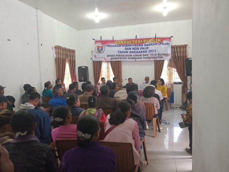 Konsultasi Publik Program Hibah Jalan Daerah (PHJD) Tahun Aggaran 2023 1