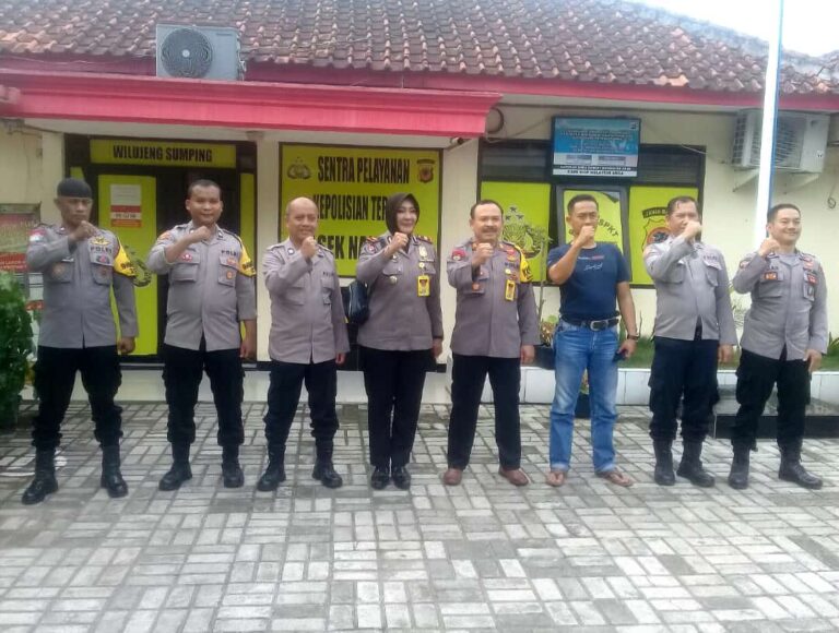 Tim Penilai Lomba Kebersihan Polres Bogor Kunjungi Polsek Nanggung 1