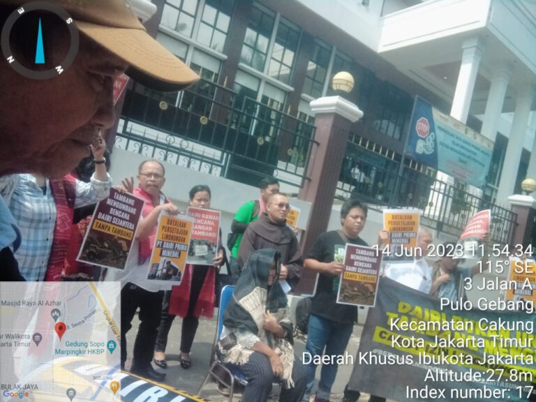 Warga Dairi Menggugat KLHK, Terkait Izin Lingkungan PT Dairi Prima Mineral, Diduga Membahayakan Nyawa Ratusan Ribu Penduduk Disekitarnya 1