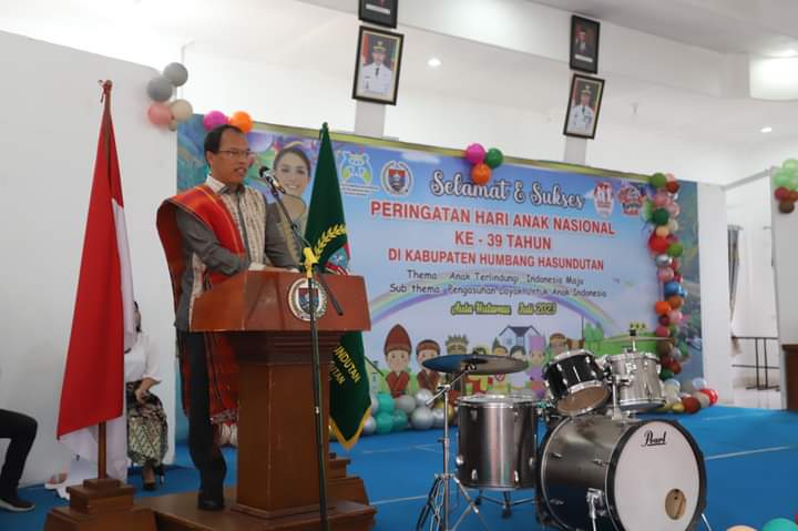 Hari Anak Nasional Diperingati Di Kabupaten Humbang Hasundutan 1