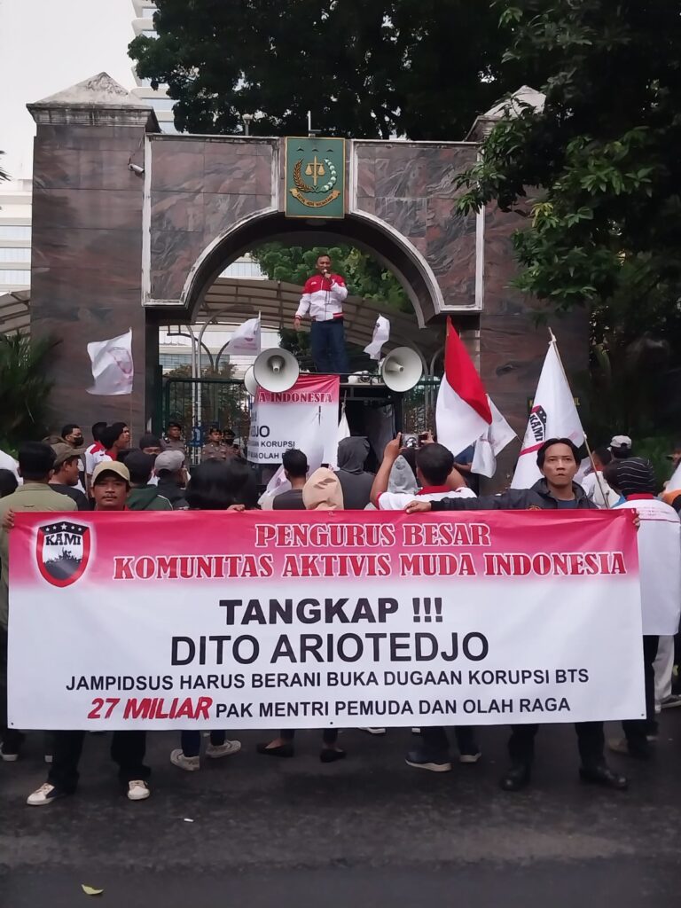 PB KAMI Desak Kejagung Tangkap Makelar Kasus BTS Rp.27 Miliar 1