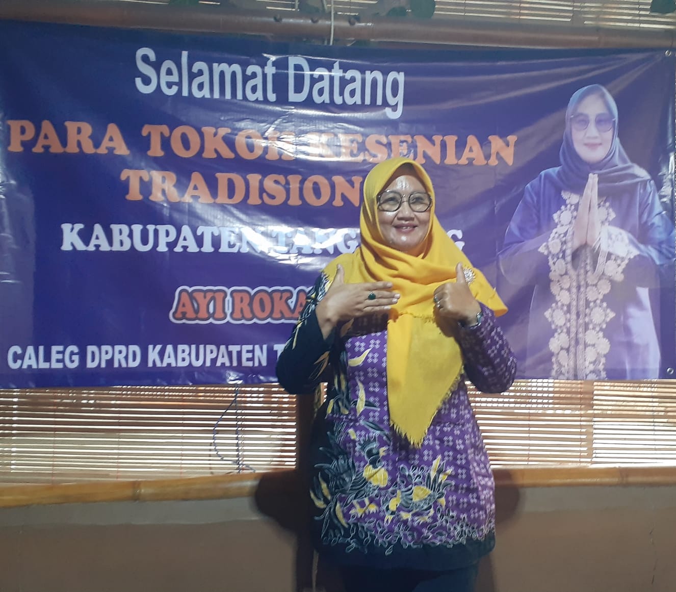 Caleg DPRD Kab. Tangerang Ayi Rokayah dari Fraksi Partai Nasdem Jalin Silaturahmi Temu Para Tokoh Kesenian Tradisional 3