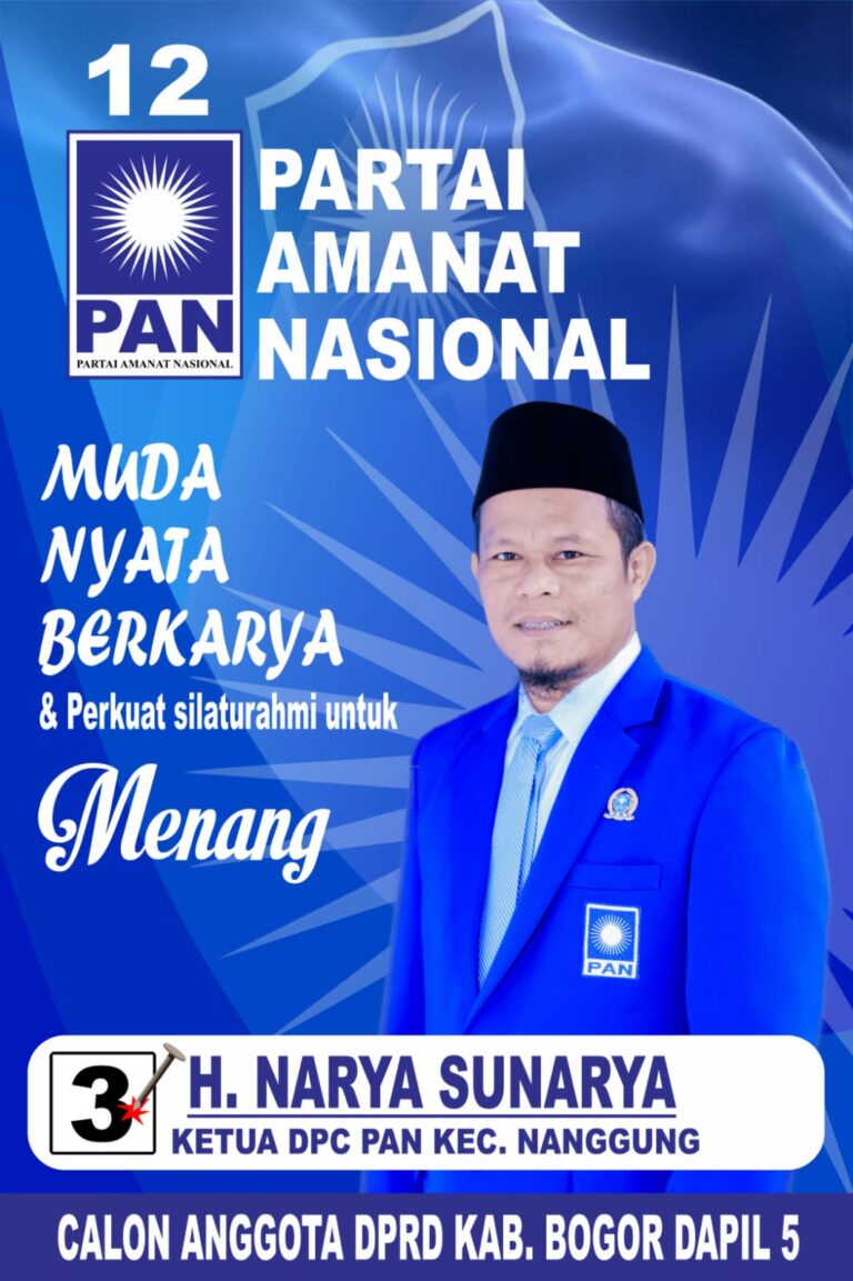 H. Narya Sunarya Calaon Anggota DPRD Kabupaten Bogor Terus Perkuat Silaturahmi