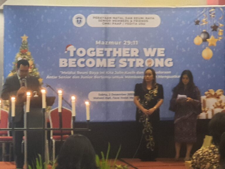 Perayaan Natal Dan Reuni Raya Senior Members Dan Friends GMKI
