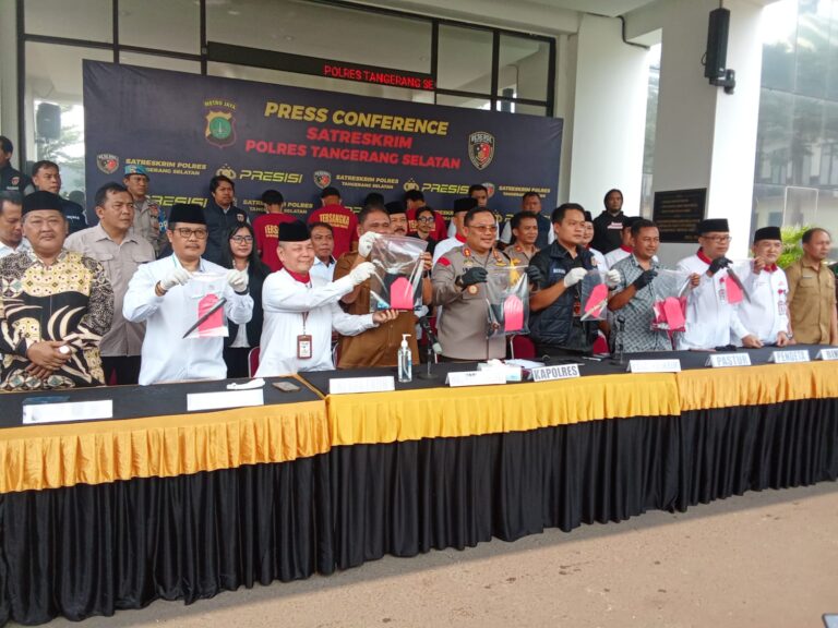 Akhirnya Oknum Pelaku Intoleran D dan Kawan Dijerat Hukum Oleh Mapolres Tangerang Selatan