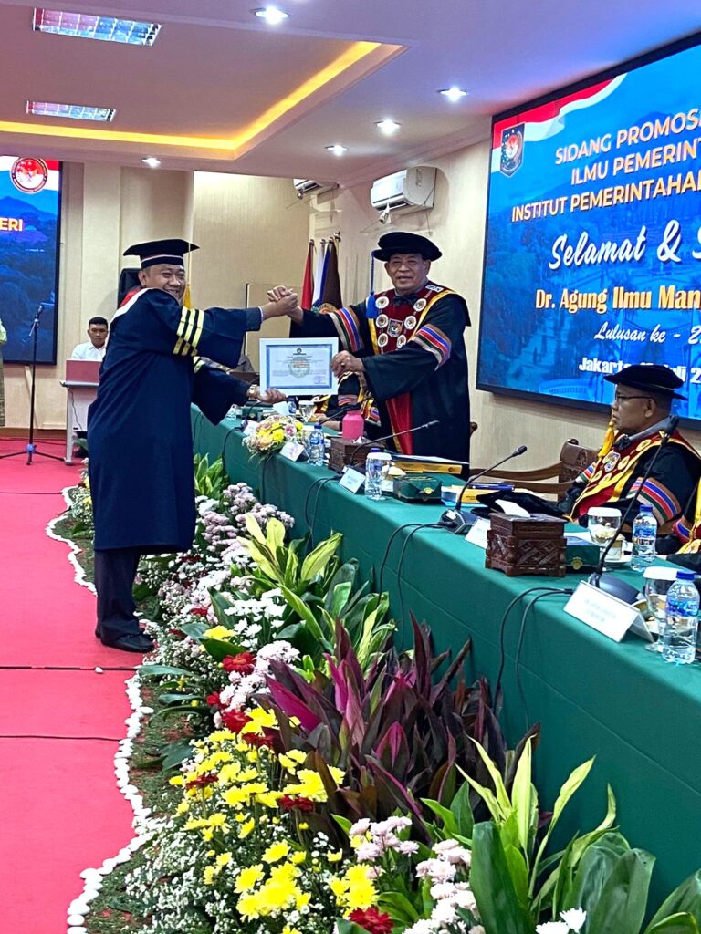 Dr. H. Agung Ilmu Mangkunegara, S.STP., M.H., 1.1