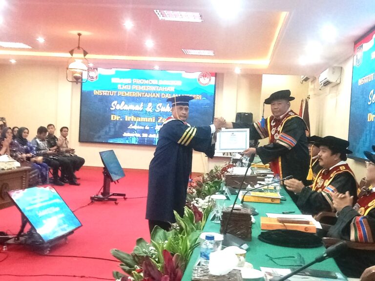 Kolonel Inf. Dr. H. Irhamni Zainal, S.I.P., M.Si, 4.1