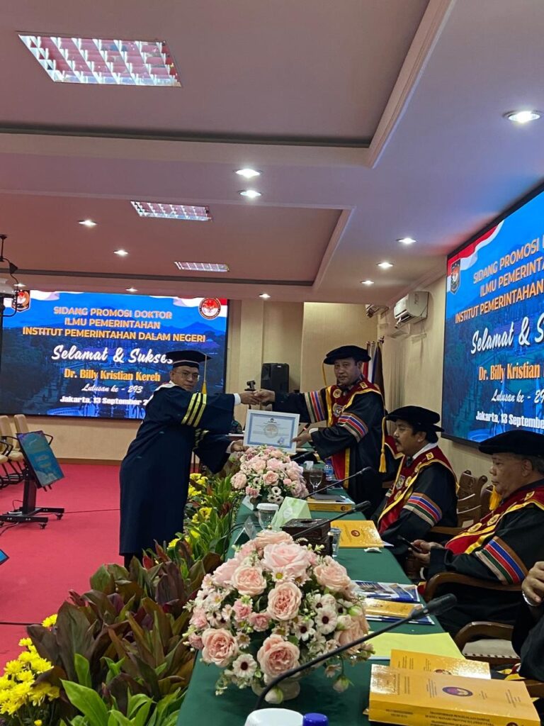Dr. Billy Kristian Kereh, S.IP, M.Si., 4.1