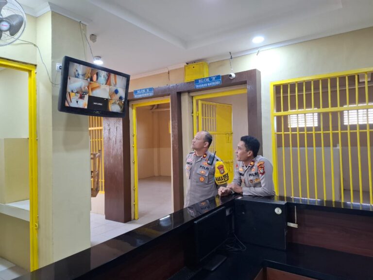 Kapolres Resmikan Pembangunan Renovasi Rutan Polres Pelabuhan Tanjung Priok 1