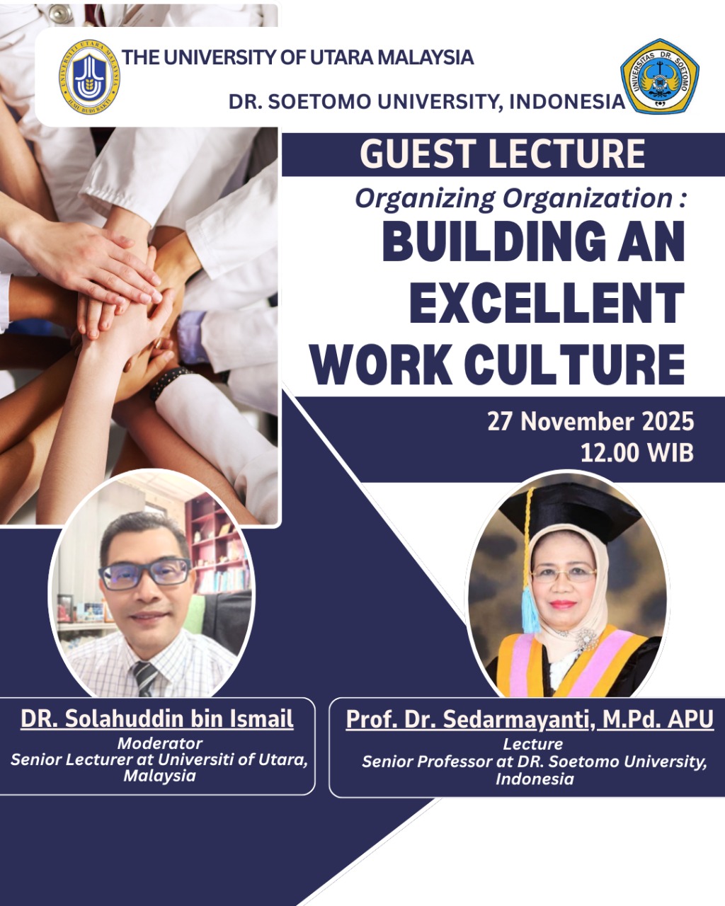 Prof. Dr. Sedarmayanti, M.Pd., APU “Membangun Budaya Kerja Unggul 1