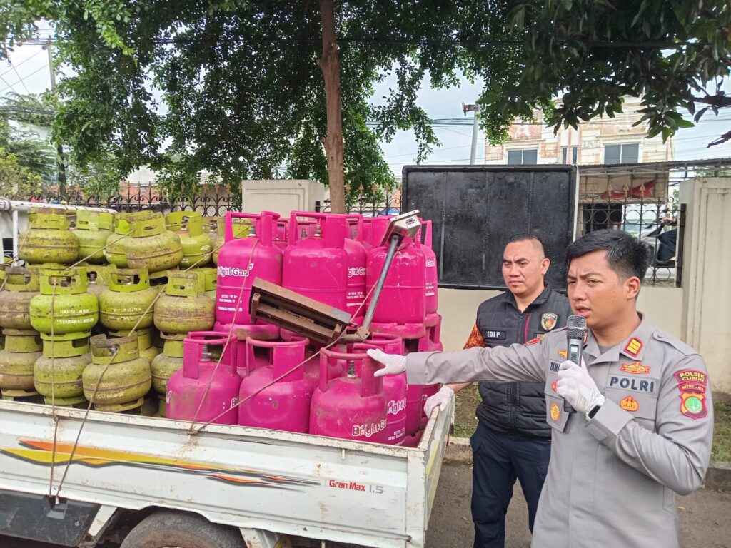 AKP Hadista Pramana Tampubolon, S.T.K., S.I.K. Berhasil Ungkap Kasus Pengoplosan Gas Subsidi 3