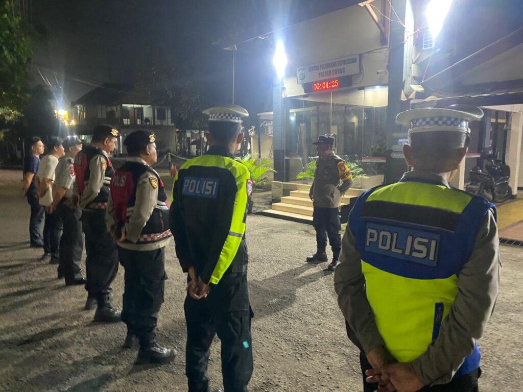 Polsek Curug Gelar Apel Strong Point dan Operasi Cipkon, Situasi Wilayah Tetap Kondusif 1