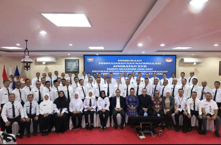 IPDN Resmi Buka Perkuliahan dan Matrikulasi Program Profesi Kepamongprajaan Angkatan XVII 1