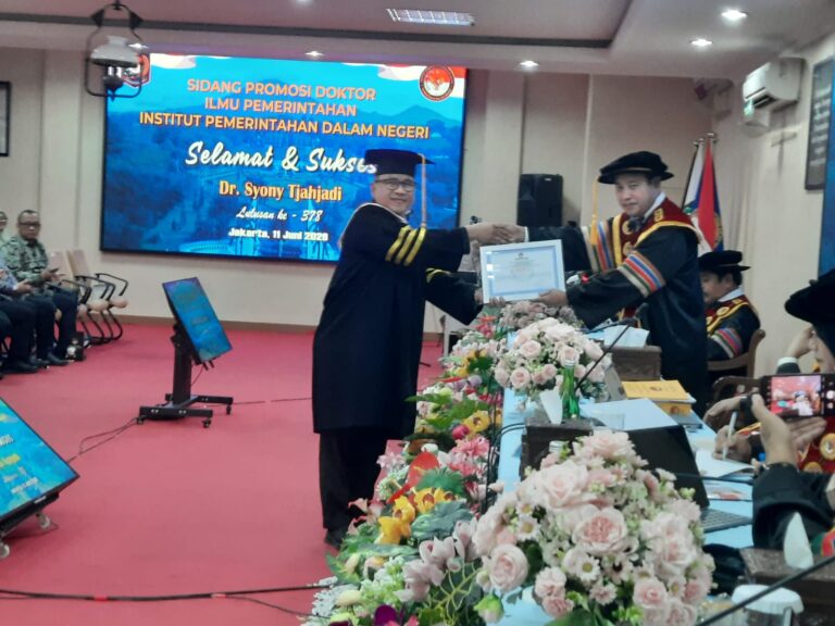 Dr. Syony Tjahjadi, S.Sos., M.Si. 2
