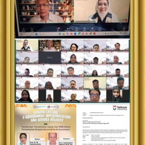 S2 PJJ Manajemen Telkom University Gelar General Lecture Bahas Transformasi dari SPBE menuju AI Government 2