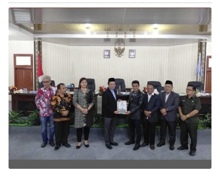 Pertama di Indonesia, Pengajuan Perubahan KUA-PPAS P-APBD Nias Barat di Akhir September 1